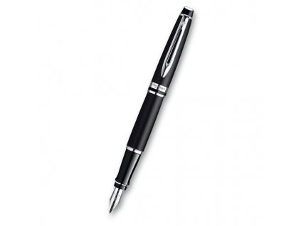 Plnící pero WATERMAN Expert Matt Black CT - hrot F