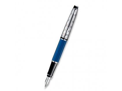 Plnící pero WATERMAN Expert Deluxe Blue CT - hrot F