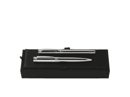 Psací souprava CERRUTI 1881 Zoom stříbrná