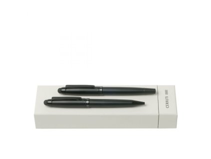 Psací souprava CERRUTI 1881 Pad Matte černá