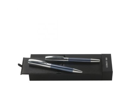 Psací souprava CERRUTI 1881 Conquest modrá