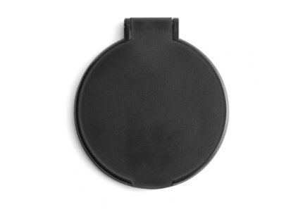 Zrcátko kulaté černé