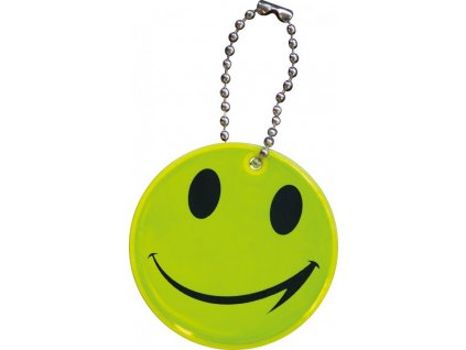 Reflexní přívěšek SMAJLÍK