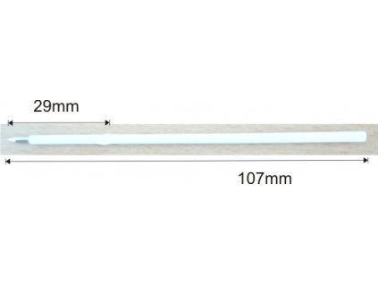náplň X20, 107mm bílá - 0,7mm