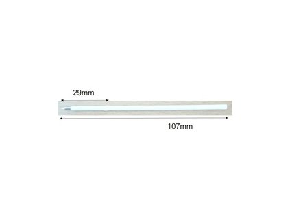náplň X20, 107mm bílá - 1,0mm