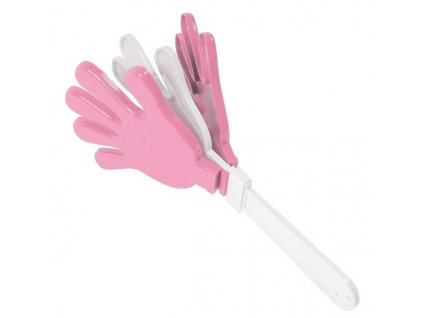 Fandítko RUKA, bílo růžová