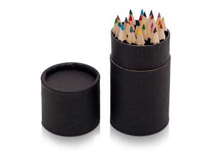 CRAYON L sada 24 pastelek 8,5 cm, černá