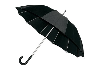 BASEL automatický deštník, černá
