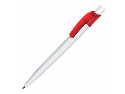 EASY kuličkové pero, červená/bílá