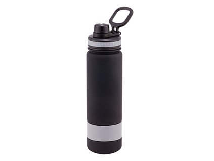 FACILE sportovní lahev 900 ml, šedá/černá