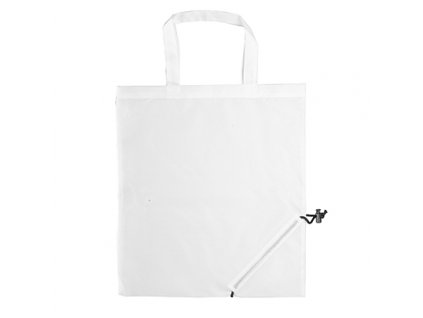 FOLDING BAG skládací nákupní taška, bílá