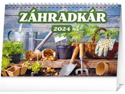 Stolový kalendár Záhradkár 2024, 23,1 × 14,5 cm