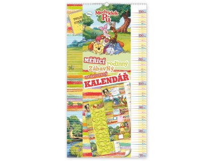 W. Disney Medvídek Pú - měřící kalendář, 33 x 64 cm