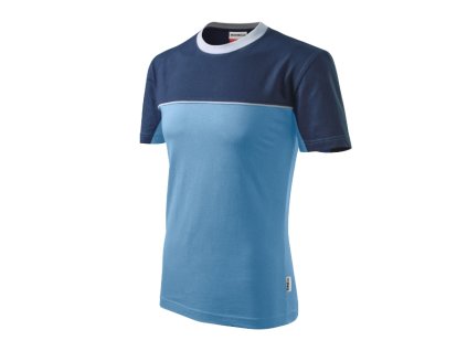 Colormix tričko unisex azurově modrá (Varianta 3XL)