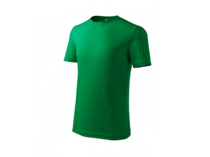 Classic New tričko dětské středně zelená 158 cm/12 let