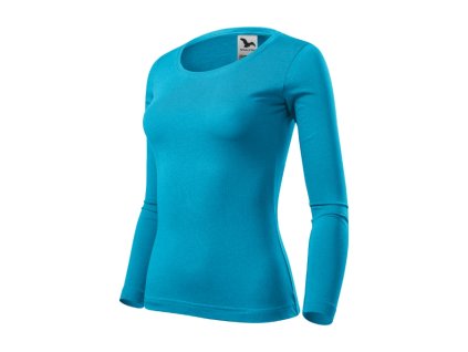 Fit-T LS triko dámské tyrkysová (Varianta XS)