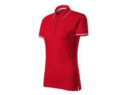 Perfection plain polokošile dámská formula red (Varianta 2XL)