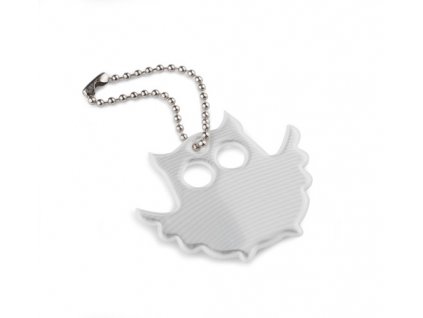 Přívěsek OWLI, stříbrná reflexní