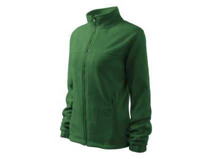 Jacket fleece dámský lahvově zelená (Varianta XS)