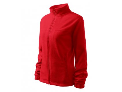 Jacket fleece dámský červená