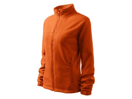 Jacket fleece dámský oranžová (Varianta XS)