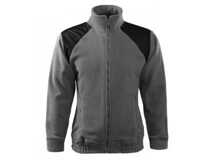 Jacket Hi-Q fleece unisex ocelově šedá (Varianta S)