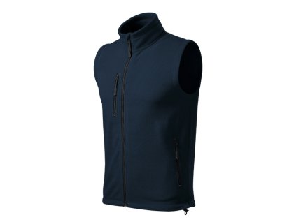Exit fleece vesta unisex námořní modrá (Varianta XS)