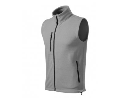 Exit fleece vesta unisex světle šedá (Varianta XS)