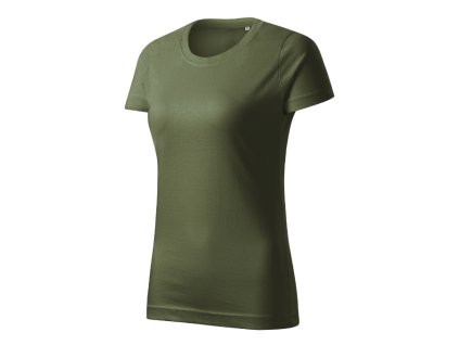 Basic Free tričko dámské khaki (Varianta XS)
