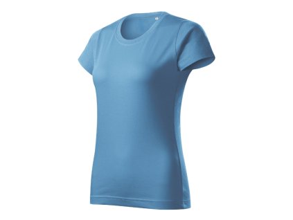 Basic Free tričko dámské azurově modrá (Varianta XS)