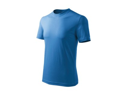 Basic Free tričko dětské azurově modrá 158 cm/12 let