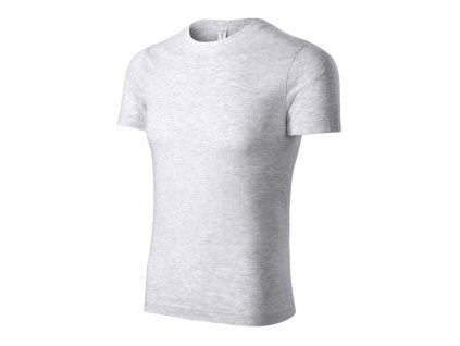 Peak tričko unisex světle šedý melír (Varianta XS)