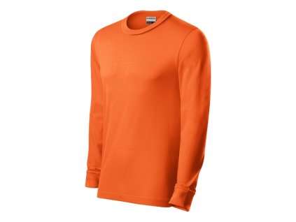 Resist LS triko unisex oranžová (Varianta S)