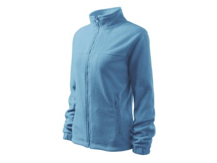 Jacket fleece dámský azurově modrá (Varianta XS)