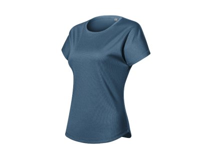 Chance (GRS) tričko dámské tmavý denim melír (Varianta XS)