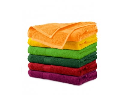 Terry Towel ručník unisex tangerine orange 50 x 100 c