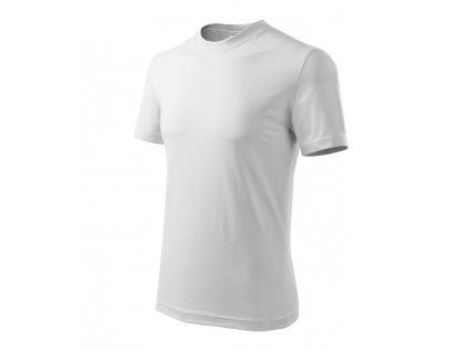 Base tričko unisex bílá