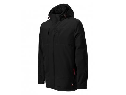 Vertex zimní softshellová bunda pánská černá