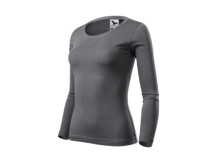 Fit-T LS triko dámské ocelově šedá (Varianta S)