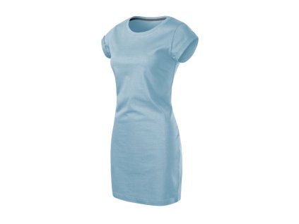 Freedom šaty dámské nebesky modrá (Varianta L)