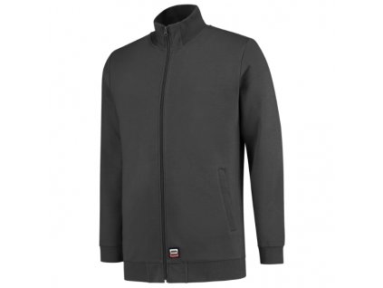 Sweat Jacket Washable 60 °C mikina unisex tmavě šedá (Varianta M)