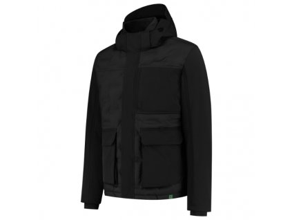 Puffer Jacket Rewear bunda unisex černá