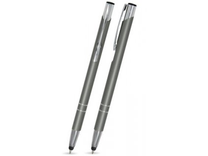 Touch kuličkové pero COSMO Slim šedé
