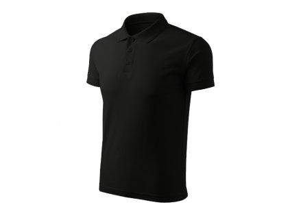 Pique Polo Free polokošile pánská černá (Varianta XL)