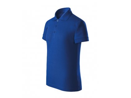 Pique Polo Free polokošile dětská královská modrá 110 cm/4 roky (Varianta 110 cm/4 roky)