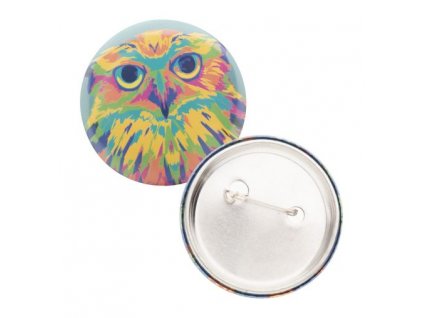 Malý BUTTON se špendlíkem