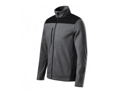 Effect fleece unisex ocelově šedá 36 (brand label) (Varianta S)