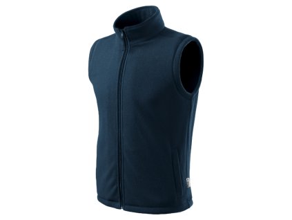 Next fleece vesta unisex námořní modrá 02 (brand label) (Varianta XS)
