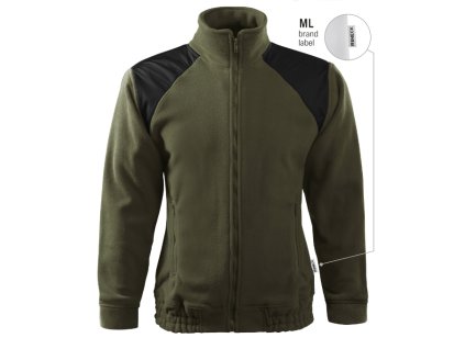 Jacket Hi-Q fleece unisex military 69 (brand label) (Varianta S)