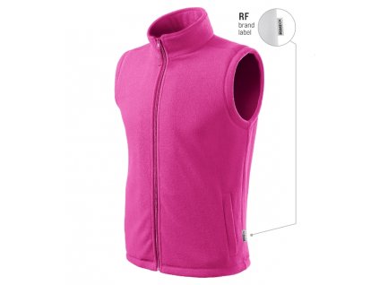 Next fleece vesta unisex fuchsia red 49 (brand label) (Varianta XS)